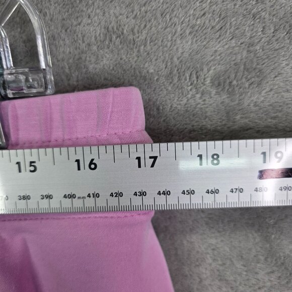 Womens Member's Mark Pink Lounge Sweat Shorts Drawstring Polyester Stretch L - Picture 6 of 9